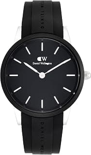 Daniel Wellington Rubber Analog Black Dial Men's Watch-Dw00100436K