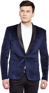 WINTAGE Men's Premium Velvet Notch Lapel Tuxedo Coat Blazer Jacket