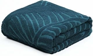 Doctor Towels World's First Aloe Vera AluFern Bath Towels | Dermatologist Tested for Sensitive Skin | Terry Towel 400 GSM Quick Dry Towels for Bath Large Size for Men & Women – Peacock Teal