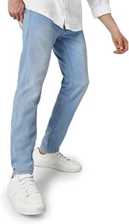 Urbano Fashion Men Mid Rise Slim Fit Washed Jeans Stretchable