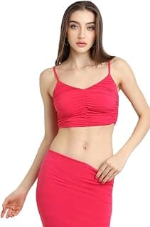 FOREVER 21 Women's Solid Fitted T-Shirt