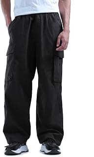 Flying Machine Men's Relaxed Fit Trousers| Solid | Mid Rise