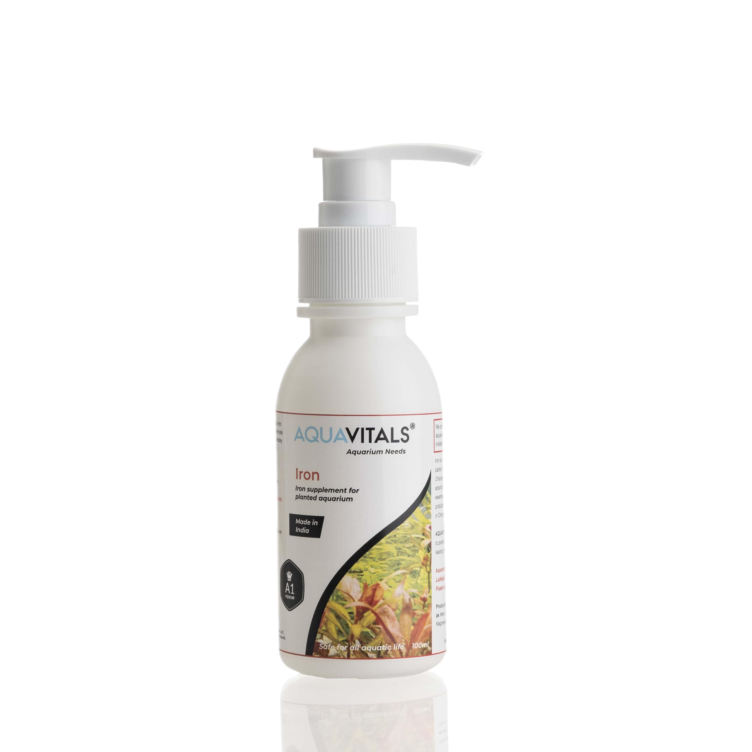 AQUAVITALS Iron - Aquarium Plant Nutrient Supplement (100ml)