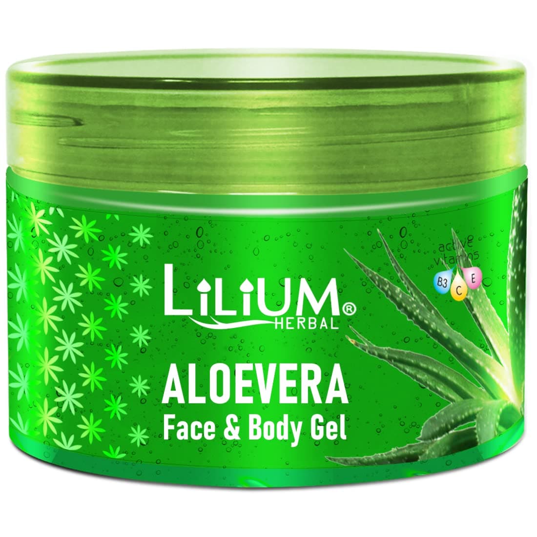 Lilium Natural Firmness & Skin Hydrating Aloe Vera Facial Gel, 250gm