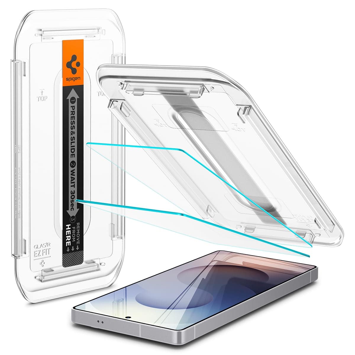 Spigen EZ Fit Tempered Glass Screen Protector Guard For Samsung Galaxy S25 Ultra - 2 Pack