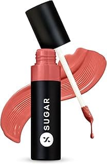 SUGAR Cosmetics Partner In Shine Transferproof Glossy Lipstick | Lasts upto 24hrs | Transferproof & Smudgeproof - 3ml - 02 Brick Bardo