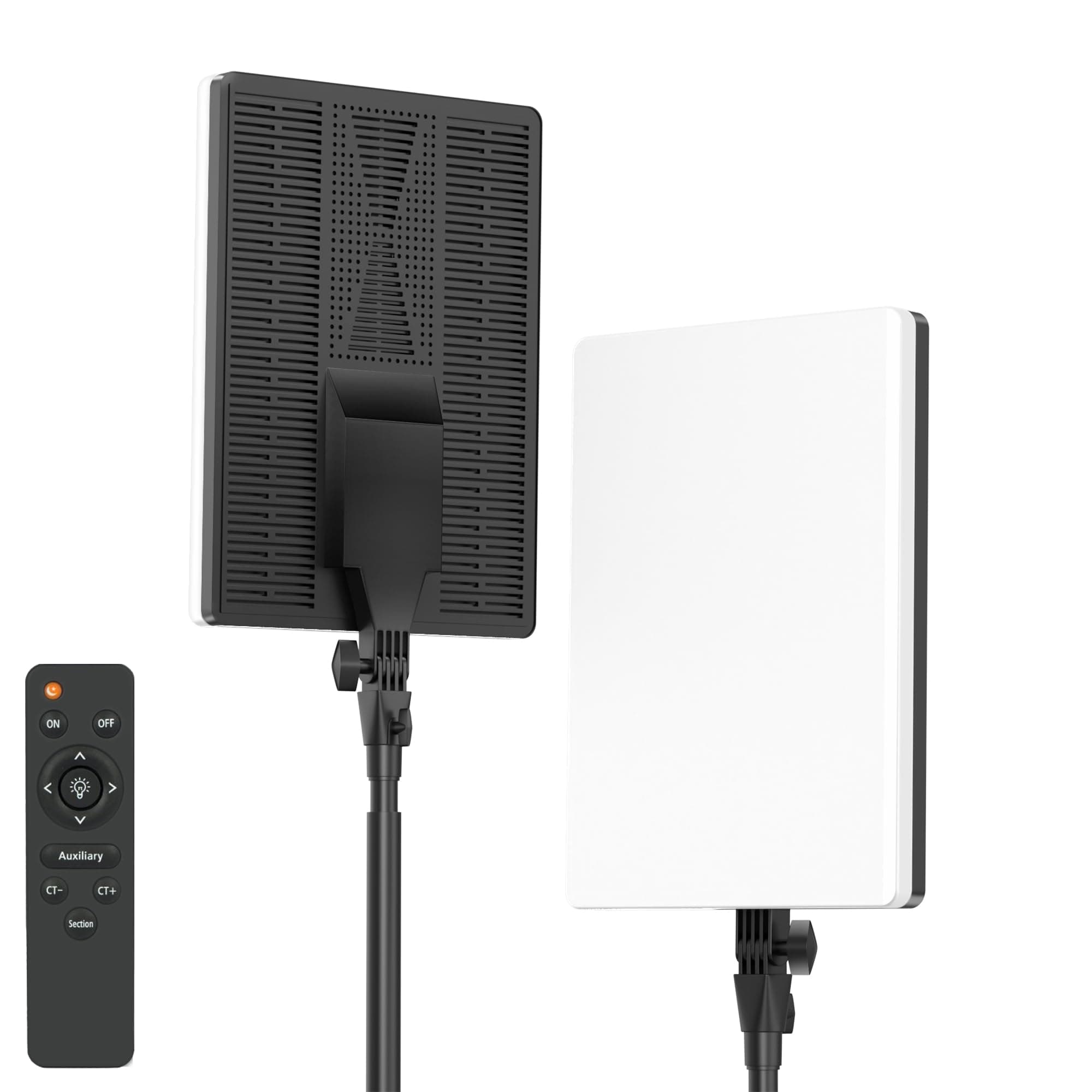 Sounce 75W Professional Fill Light with Remote | 700 LEDs | 96+ CRI | 2800K-6800K Colour Temperature | Adjustable Brightness | 180° Tilt | Soft Studio Light for YouTube & Video Shoots