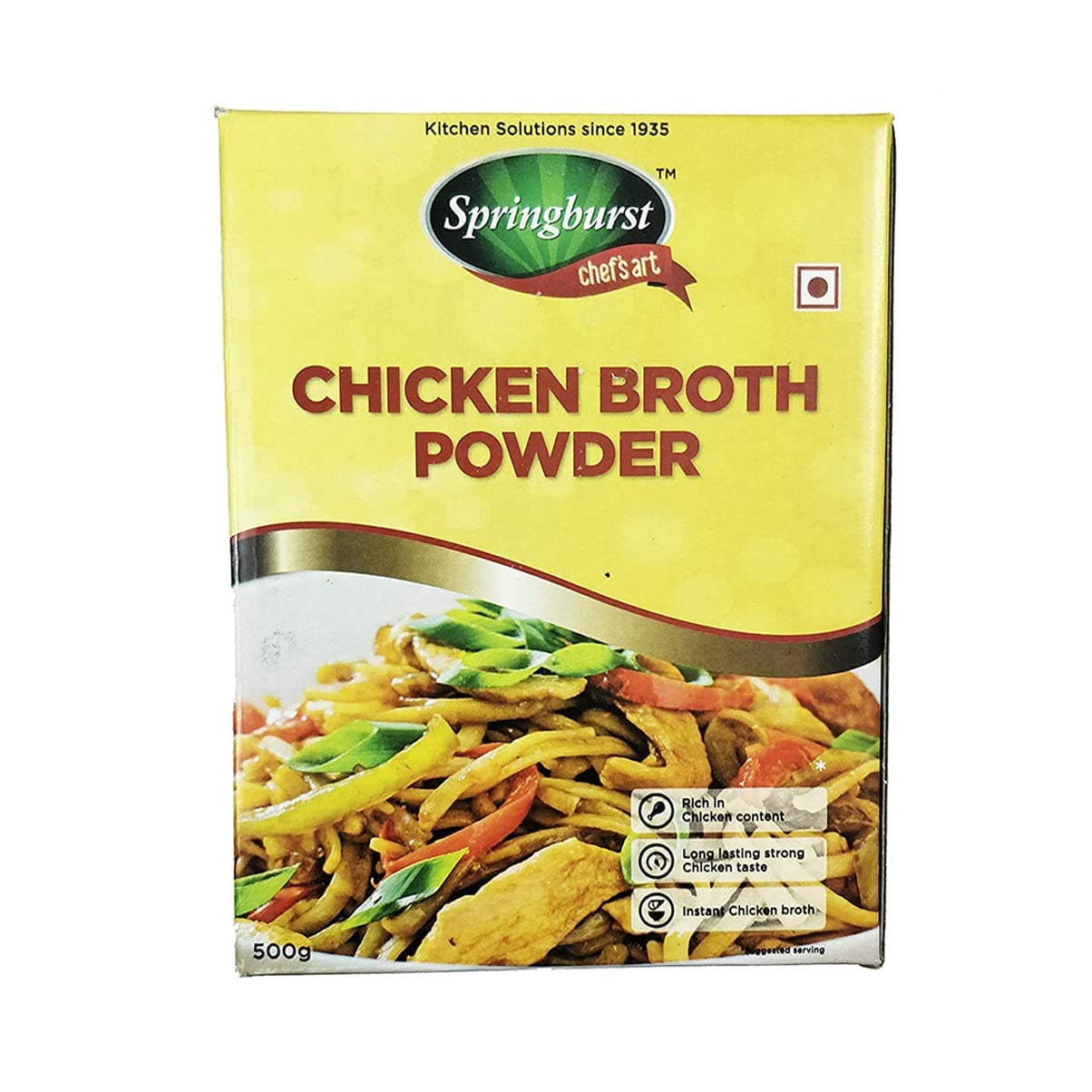 Springburst Chef's Art Chicken Broth Powder - 500g