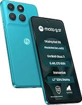Motorola g37 Power 5G (Pantone Capri (Cyan), 8GB RAM, 128GB Storage) | MediaTek Dimensity 6400 Processor | 50MP AI Camera | 6.66-inch Display | 7000mAh Battery | 5G Smartphone | MediaTek Dimensity 6400 Processor, 50MP AI Camera, 6.66-inch Display, 7000mAh Battery, 5G Smartphone