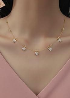 RKB SALES Invisible Necklace for Women | Invisible Chain | Handmade Jewellery