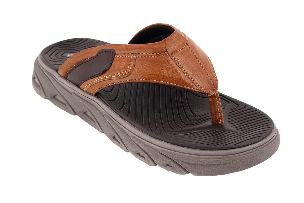 HEALTH FIT Super Soft Ortho Care Bounce Back Anti-Skid Water Resistant Slippers/Doctor Chappal & Footwear-Men-HF-112