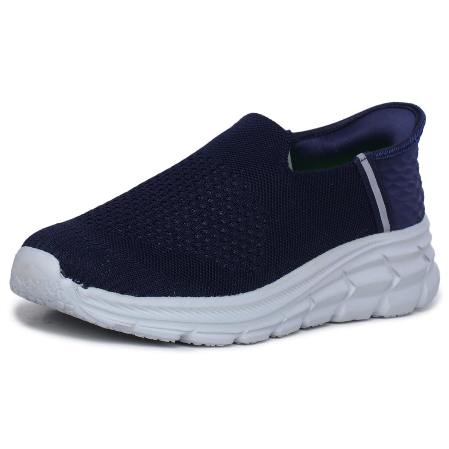 ATHCO Mens Slipo Walking Shoes for Man, Lightweight Breathable Comfort Slip-On Casual Shoes for Man with Memory Foam Insole, Lightweight, Comfort Walking Shoe for Men for All-Day Comfort