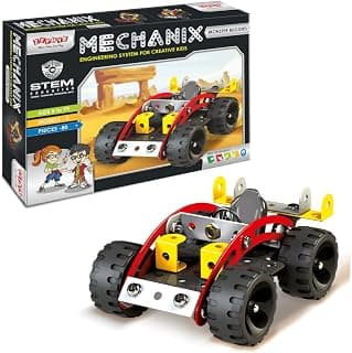 Mechanix Monster Buggies Enhancing Practical Education Stem Learning Mechanical Skills and Creativity for Boys and Girls Age 7+