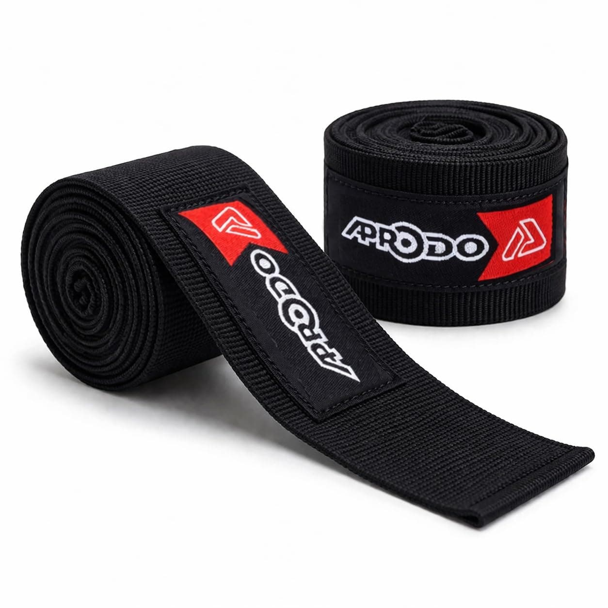 APRODO Boxing Hand Wraps Perfect Spandex Elastic Stretch for Men & Women (Black, (108") 2.75m)