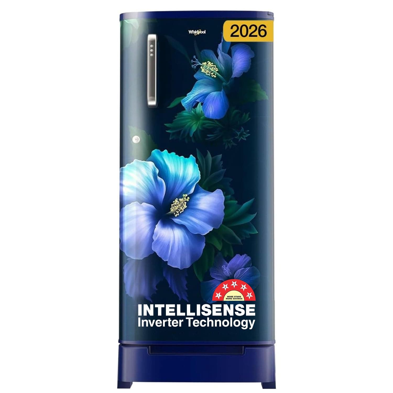 Whirlpool 184 L 5 Star Direct-Cool Single Door Refrigerator with Intellisense Inverter Compressor (205 WDE ROY 5S Inv SAPPHIRE SPRING-Y, Blue, 2026 Model)