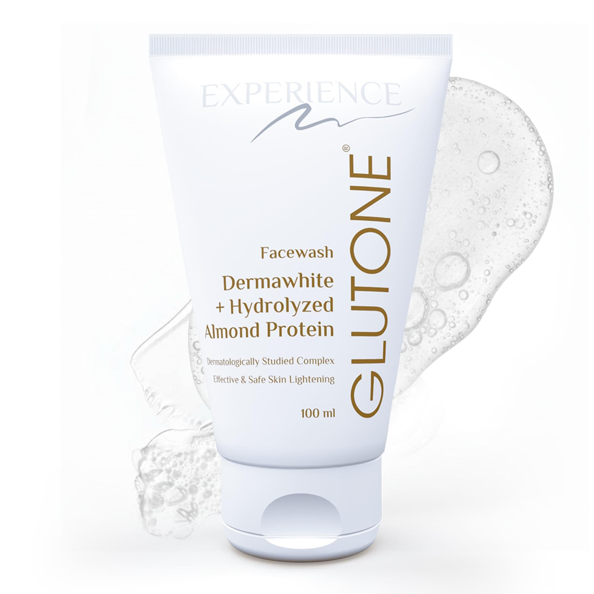 Glutone Face Wash| Glow & Radiance Face Wash| With Saxifrage, Papaya & Guava Extract| Enriched Hydrolyzed Almond Protein| Sugar-Based Formula| 100ml