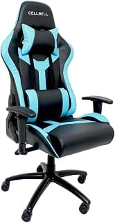 CELLBELL CG03 Transformer Series Gaming Chair with Removable Neck Rest and Adjustable Back Cushion [Pattern 007]