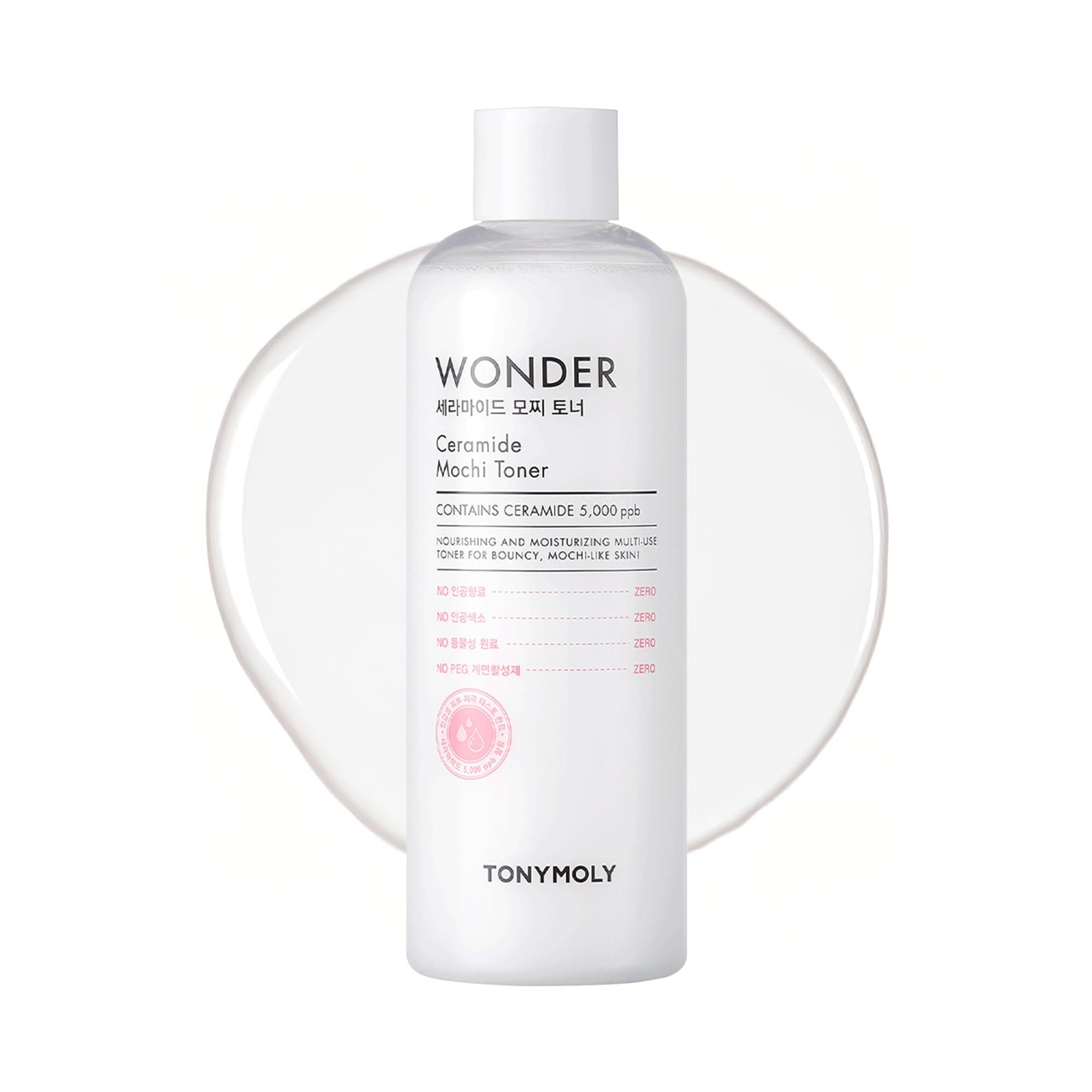 TONYMOLY Wonder Ceramide Mocchi Toner, 17 oz