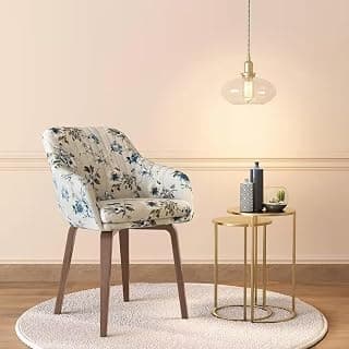 Urban Ladder Rochelle Lounge Chair for Living Room | 1 Seater | Adrian Velvet Colour