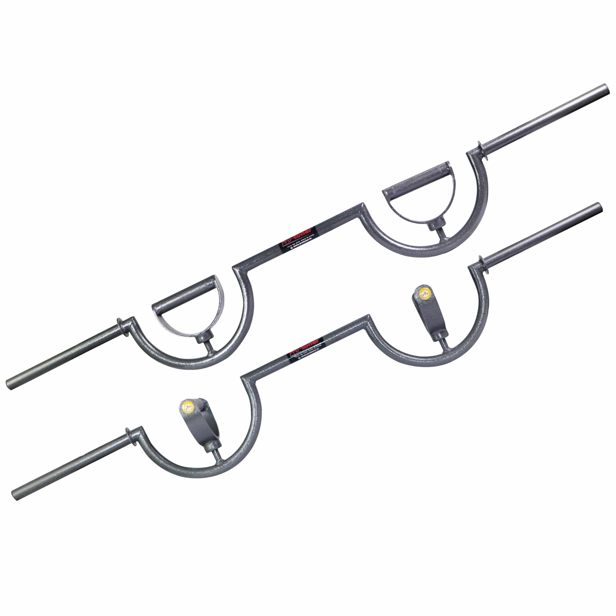 Protoner tricep bar with swivel handles for biceps and triceps workout with 360 degree rotating handles