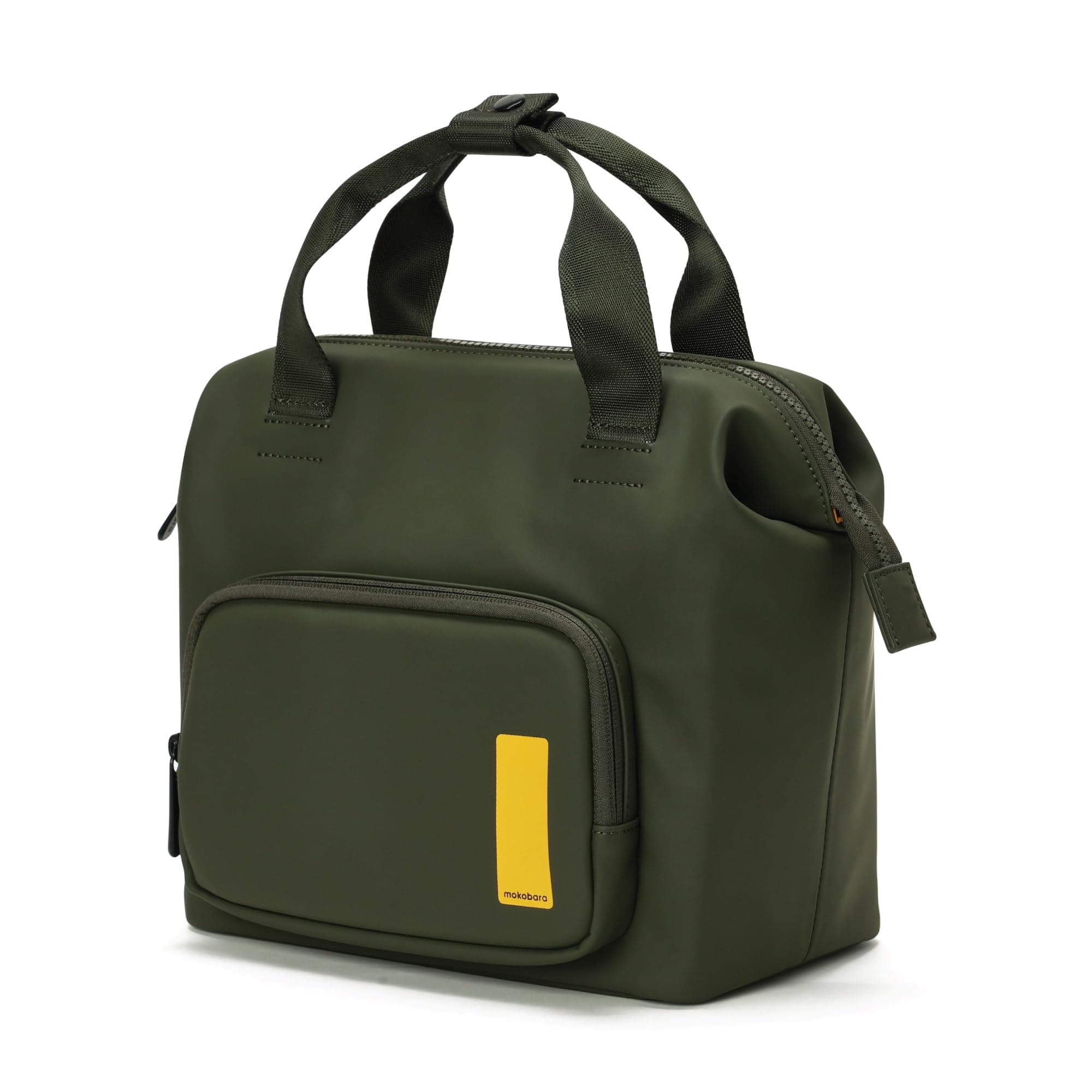 MOKOBARA The Take-Out Lunch Bag – Green Spill-Proof Large & Roomy for Daily Use, Office Carry, Travel, Easy Access & Easy to Clean (Seaweed Green), Green