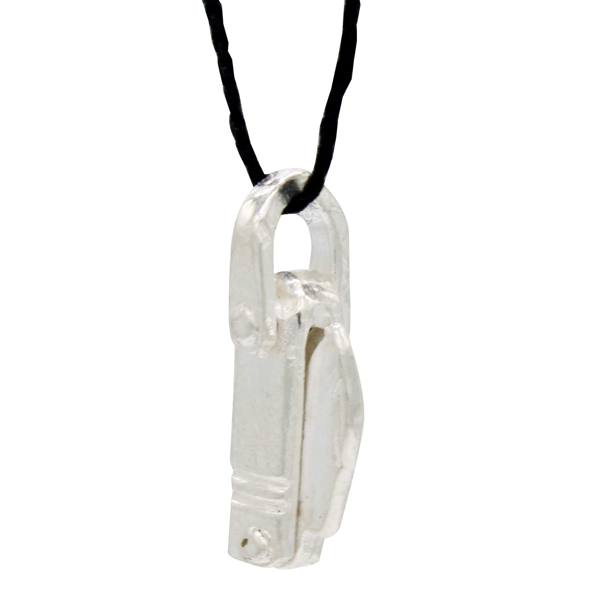 Shubham Jewellers Rehti Pure Silver Nazar Chaku Pendants Nazariya for New Born Babies kids Pure Cotton Thread for Protection