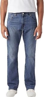 Levi's Men's 517 Mid Indigo Bootcut Fit Mid-Rise Jeans