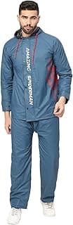 Citizen Spiderman Reversible Raincoat for Men with Waterproof Pant, Inbuilt Hood | Durable & Lightweight Rainsuit | Blue