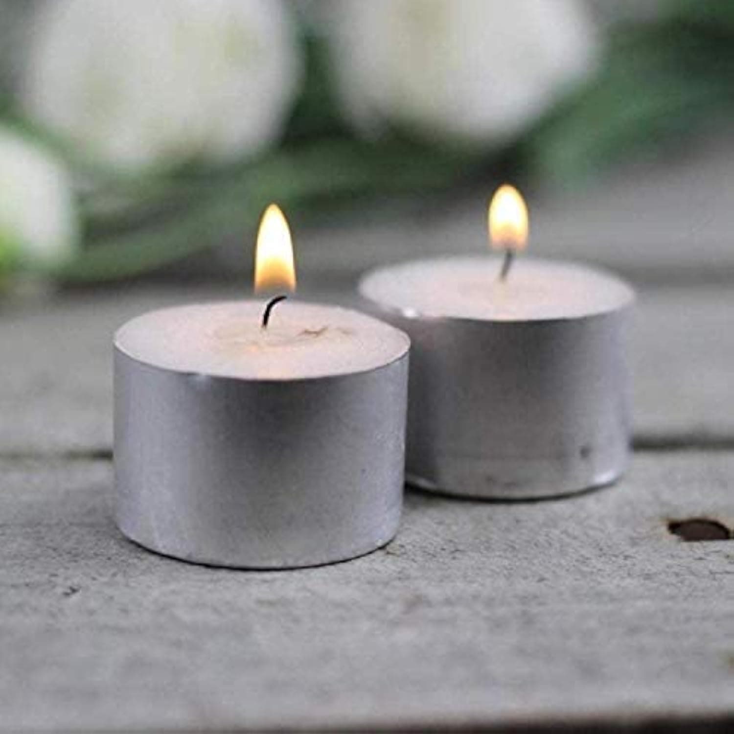FIVON Long Burning Diwali Candles for Home Decor and Celebrations Festival Party Favors & More | Wax Candles Approx 9 Hour Burning Time | Home Decoration Smokeless Wax Candles Tealight - Set of 30