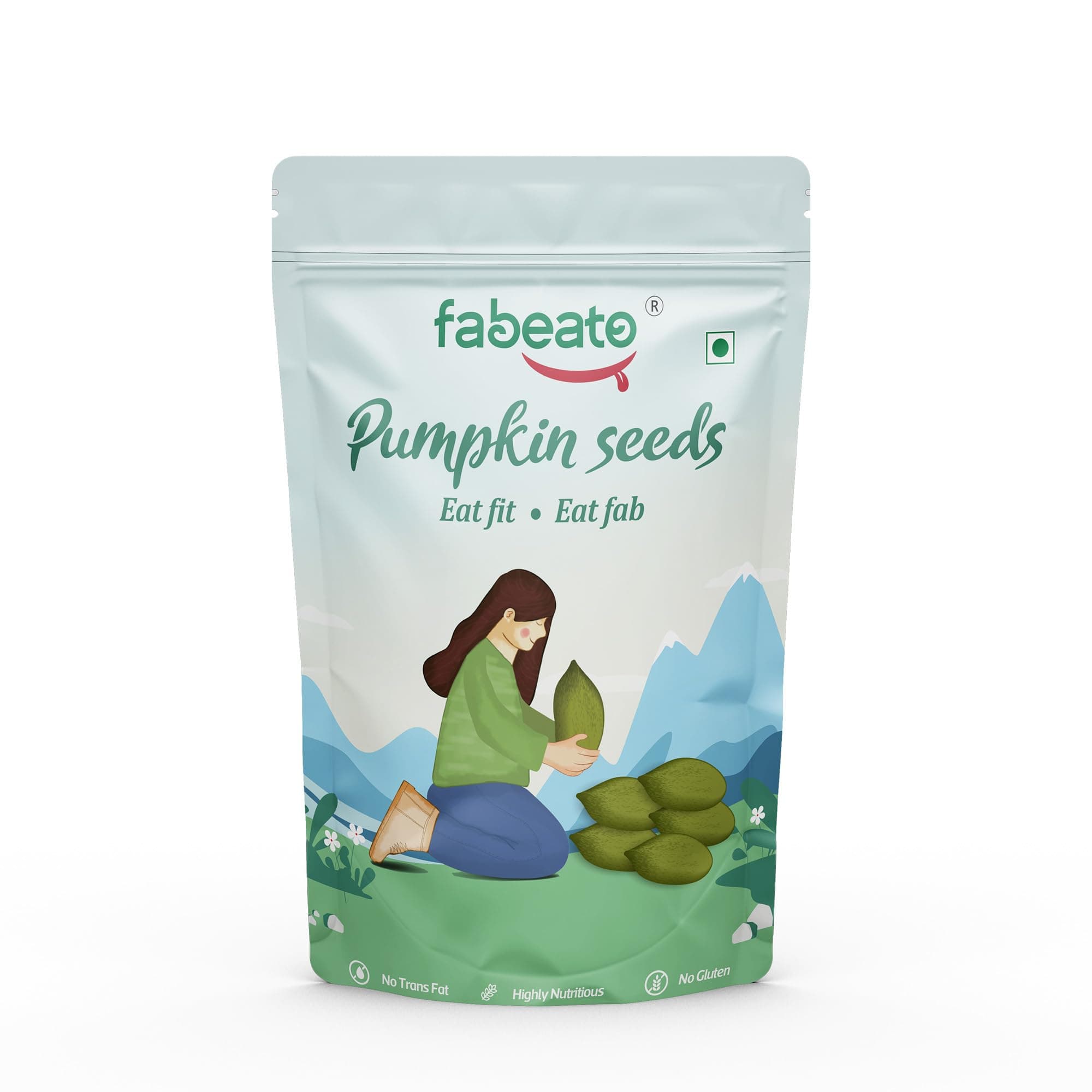 Fabeato Natural Raw Premium Pumpkin Seeds For Eating 200g |Kaddu seeds| Diet Food |Immunity Booster Super food