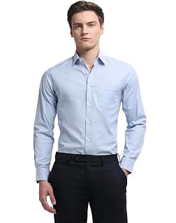 Arrow Men's Solid Manhattan Slim fit Originals Shirt