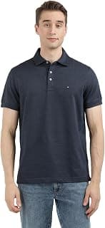 Tommy Hilfiger Men's Cotton Solid Regular Fit Polo
