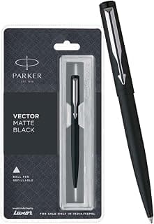 Parker Vector Ball Pen, Matte Black