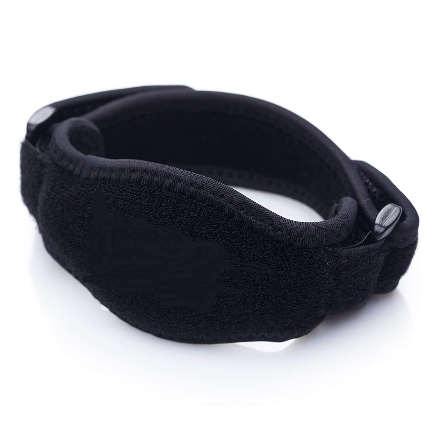 DIALDRCARE Neoprene Adjustable Elbow Wrap Support Brace Perfect For Perfect For Pain Relief, Sports, Gym Workout(Black) (1)