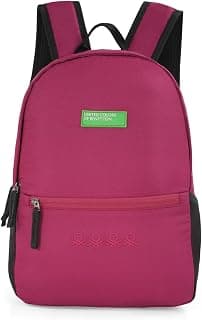 United Colors of Benetton 12 Litres Citron Unisex 3 Compartment Backpack (Wine)