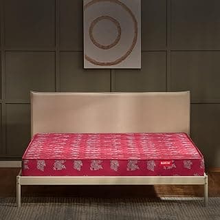 Kurlon Rutile Mattress | Natural Coir Mattress | Breathable | Medium Firm Support | Natural Cooling | PU Quilted | Durable | Queen Size | 78x60x5 | 5 Yrs Warranty