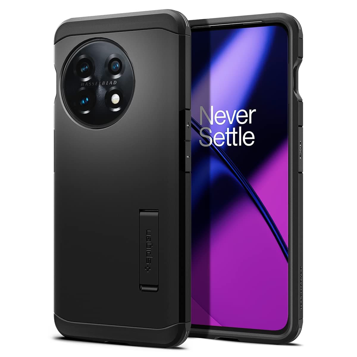 Spigen Tough Armor | OnePlus 11 Case [Kickstand] [Air Cushion Protection] OnePlus 11 Back Cover | TPU+PC - Black