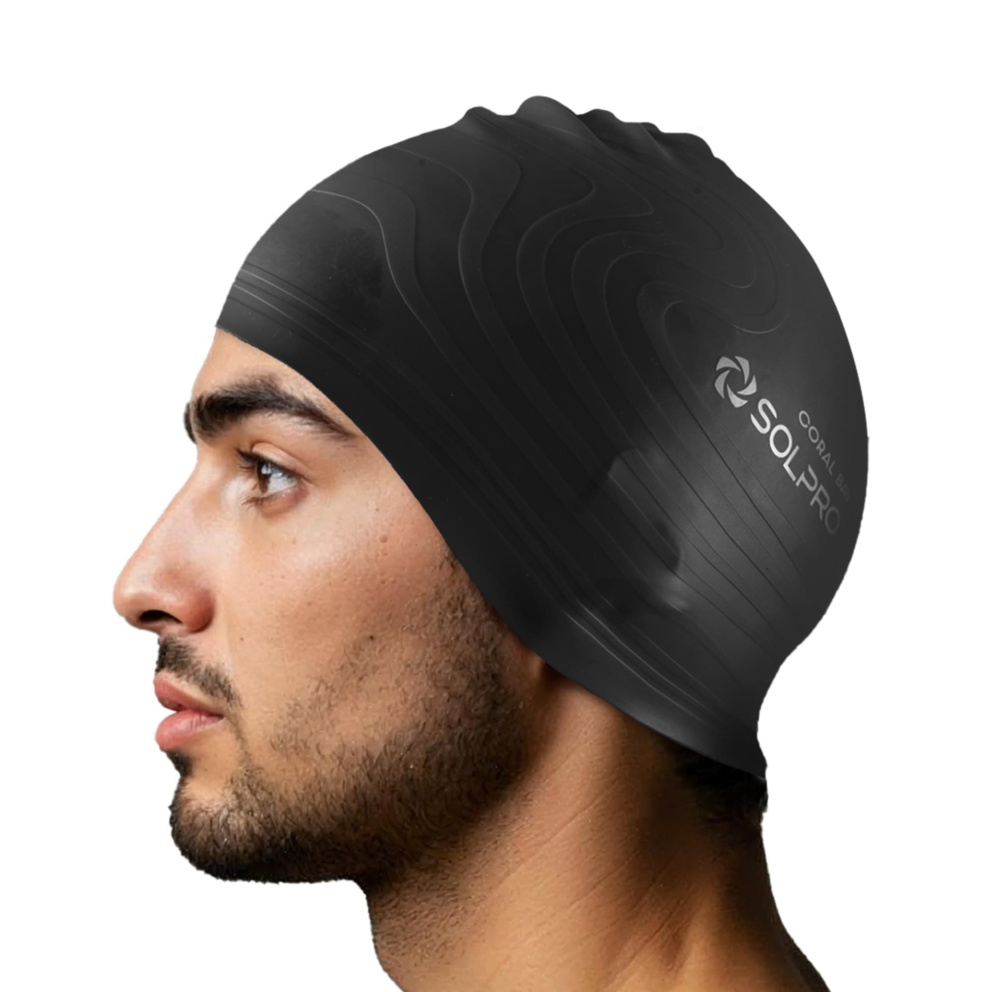 Solpro Coral Bay Unisex Swimming Cap|for Men,Women,Boys,Girls,Athletes,Swimmers|for Training,Competition in Swimming Pool,Water Sport,Beach,Water Park & Activties|One Size Fits All