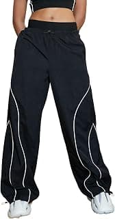 GRECIILOOKS Track Pants for Woman | Parachute Pant for Women Baggy | Loose Trousers for Women | Baggy Cargo Pant's for Woman | Trendy Parachute Pants for Travel & Everyday (Available in Plus Size)