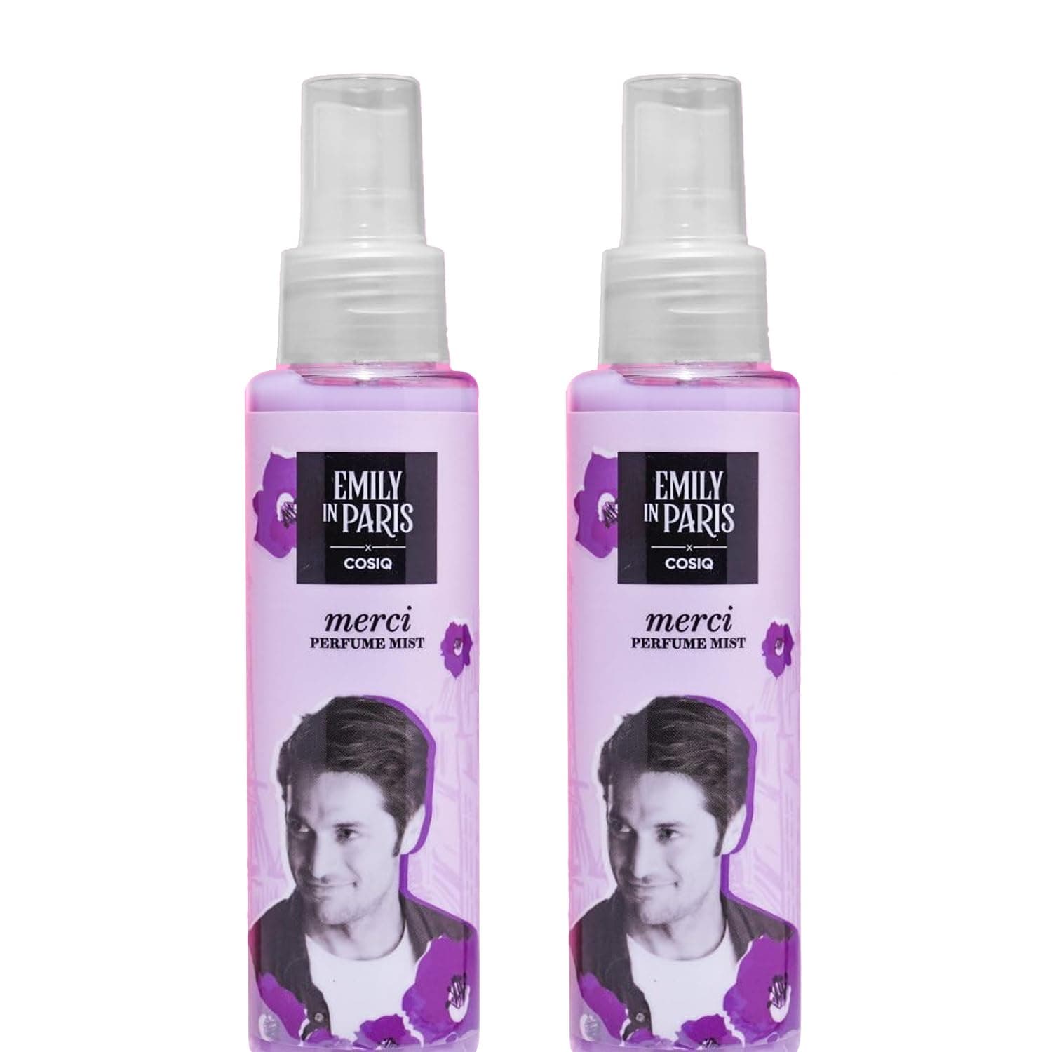 Cos-IQ Gabriel's Merci Body Mist for Men, 100ml Pack of 2 | Aromatic Fougere Scent, Long-Lasting Fragrance, Travel-Friendly Spray, 3-Month Supply