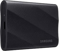 Samsung T9 Portable External SSD 1TB, USB 3.2, Speed up to 2,000 MB/s Read Speed, Storage for Professional Creators - videographers, Graphic Designers, Artists, MU-PG1T0B/WW, Black