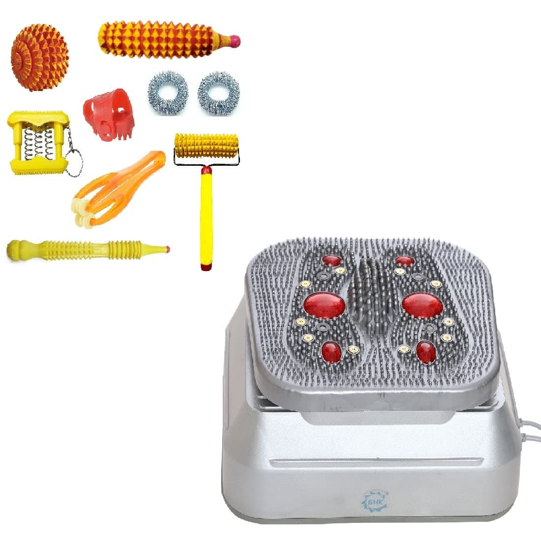 GHK H48 Deluxe Oxygen Blood Circulation Machine BCM Whole_Body Massager, Assorted