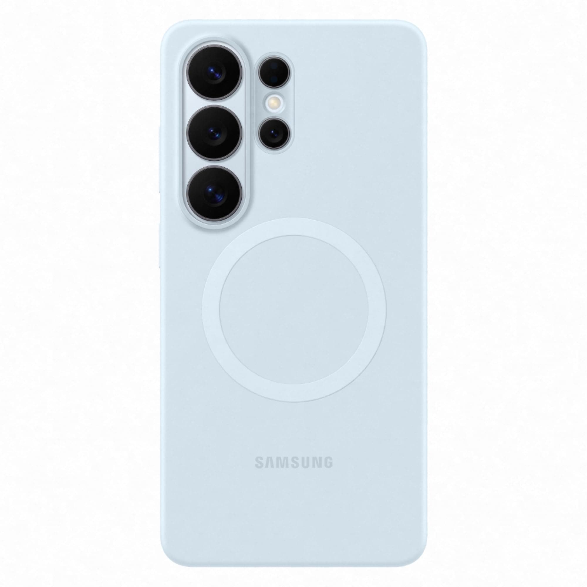 Samsung Galaxy S26 Ultra Silicone Magnet Case, Light Blue