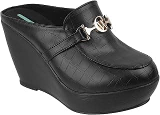 Catwalk Women's Block Heel Platform Mule