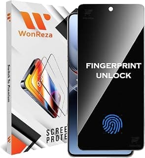 Pack 1 - Privacy Tempered Glass for Pixel 10A | Pixel 9A (5G) [FingerPrint Unlock] Screen Glass Protector | 9H Hardness | Case Friendly | Anti-Spy - Installation Kit