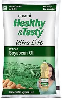 Emami Healthy And Tasty Ultra Lite Refined Soyabean Oil 730 g Pouch