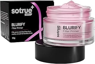 SOTRUE Blurify Filter Face Primer | Instantly Blurs Fine Lines, Wrinkles & Pores | Hydrating, Lightweight & Non-Sticky | For Flawless & Smooth Makeup Base | Cruelty-Free - 15gm