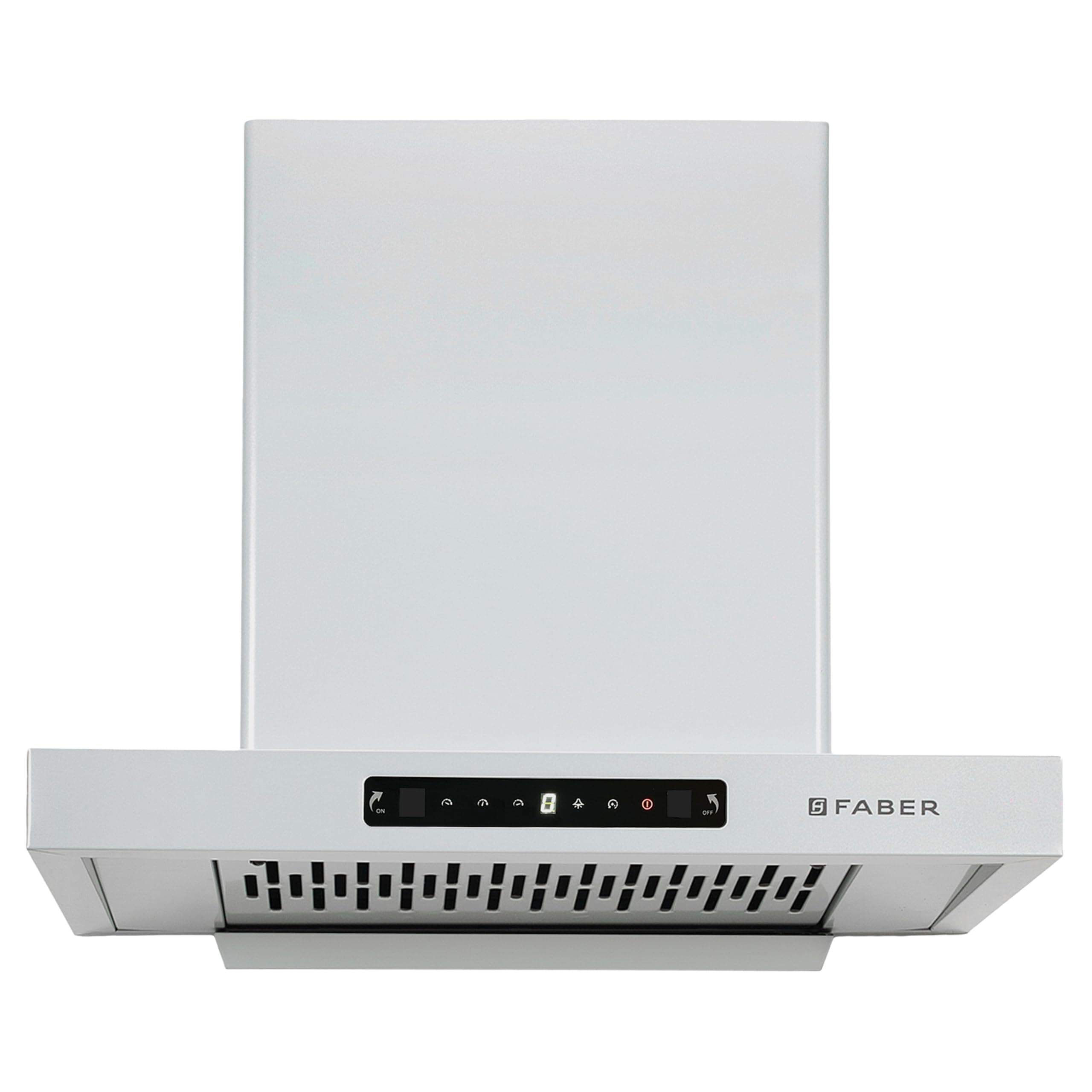 Faber 60cm 1150 m³/hr Autoclean T-Shape Kitchen Chimney | Matt Grey Finish | Filterless | Touch & Gesture Control | 8Yr Warranty on Motor 2Yr Comprehensive by Faber | HOOD GRACY IN HC SC FL LG 60