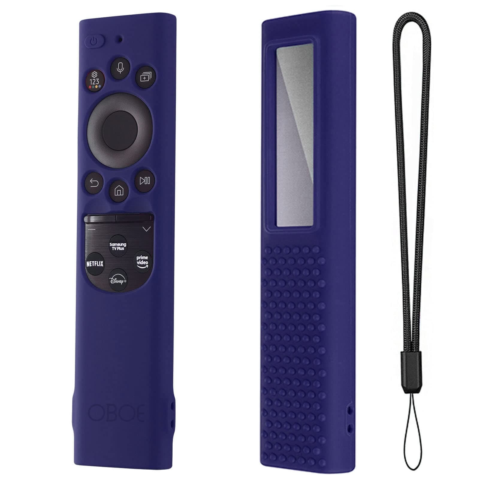 OBOE Silicone TV Remote Cover for Samsung Smart TV Remote TM2280E, Dark Blue