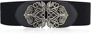 Electomania Women Belt for Dress, Adjustable Belt for Women Jeans，Metal Buckle, Perfect Fit, Waist Belt for Women, Comfortable and Stylish All-Match Accessory